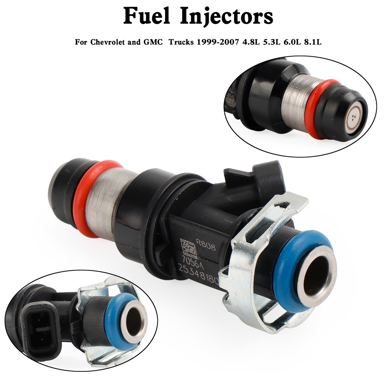 25348180 Fuel Injectors 881693002 RA087006 For Chevy MerCruiser Volvo Penta 25348180 Fuel Injectors 881693002 RA087006 For Chevy MerCruiser Volvo Penta