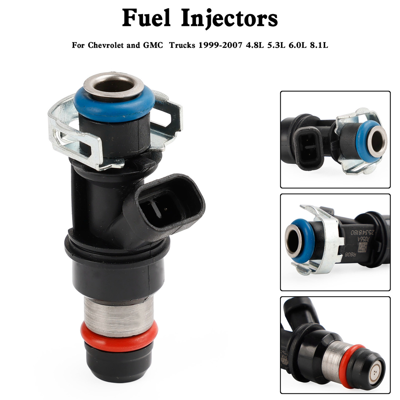 25348180 Fuel Injectors 881693002 RA087006 For Chevy MerCruiser Volvo Penta 25348180 Fuel Injectors 881693002 RA087006 For Chevy MerCruiser Volvo Penta