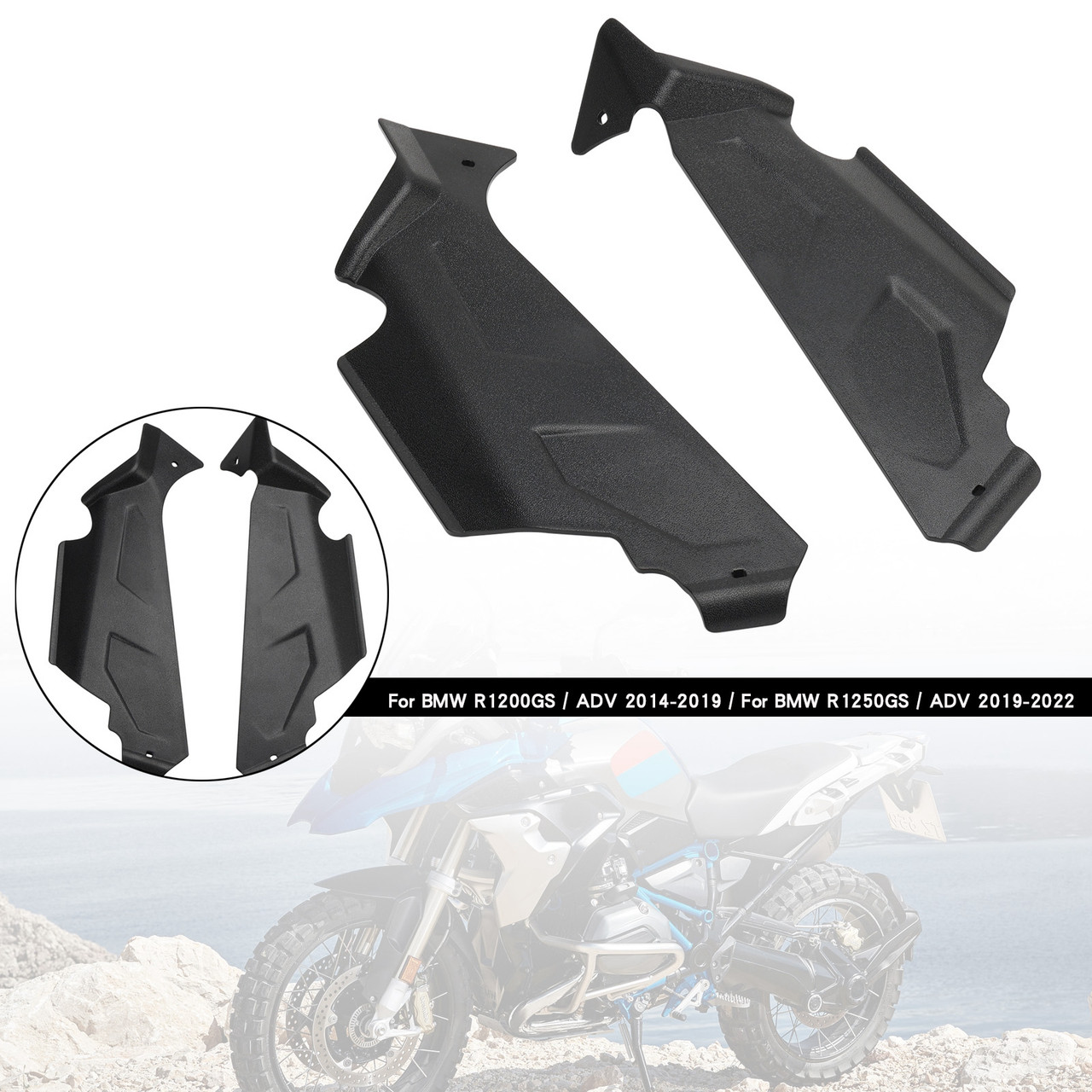 Fender Mudguard Saddle Bags Box For BMW R1200GS/ADV 14-19 R1250GS/ADV 19-22