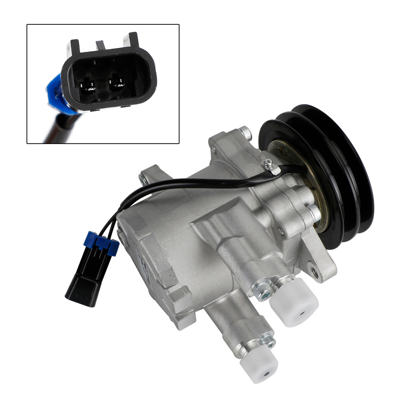 A/C Compressor 6733655 Compatible With Bobcat 773 863 963 S175 S250 T190 T300