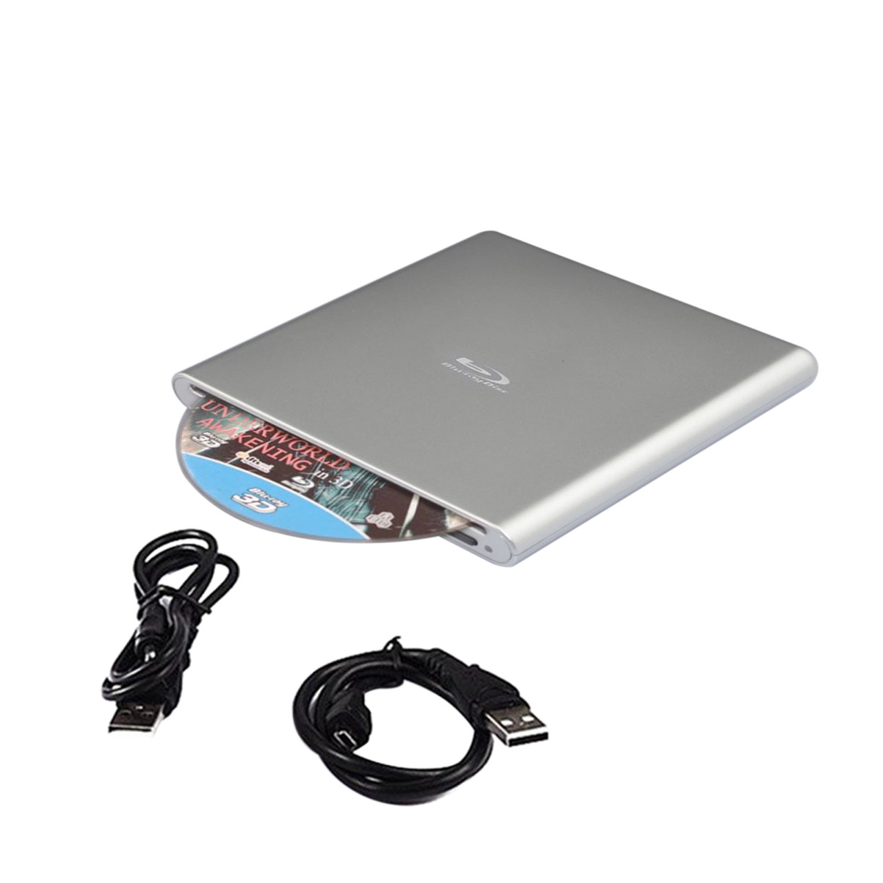 Genuine Bluray Burner External USB 3.0 Player DVD CD BD Recorder Cable Drive