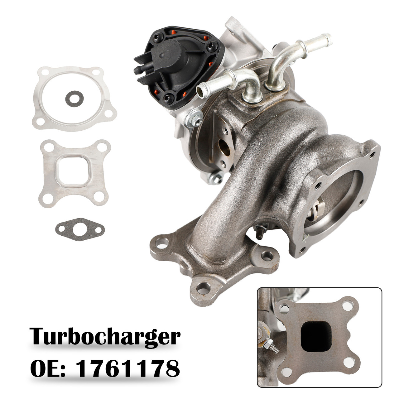 Turbo Turbocharger + Gaskets for Ford Fiesta Focus C-Max Transit 1.0L 1761178