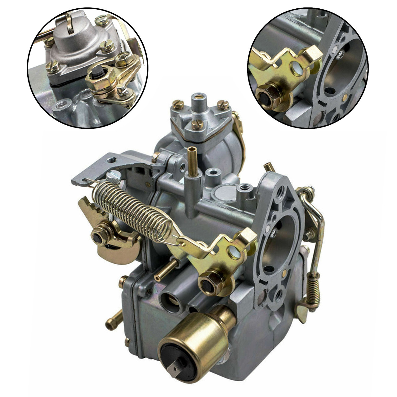 34 Pict-3 Carburetor 113129031K For VW Beetles 1971-1979 Dual Port