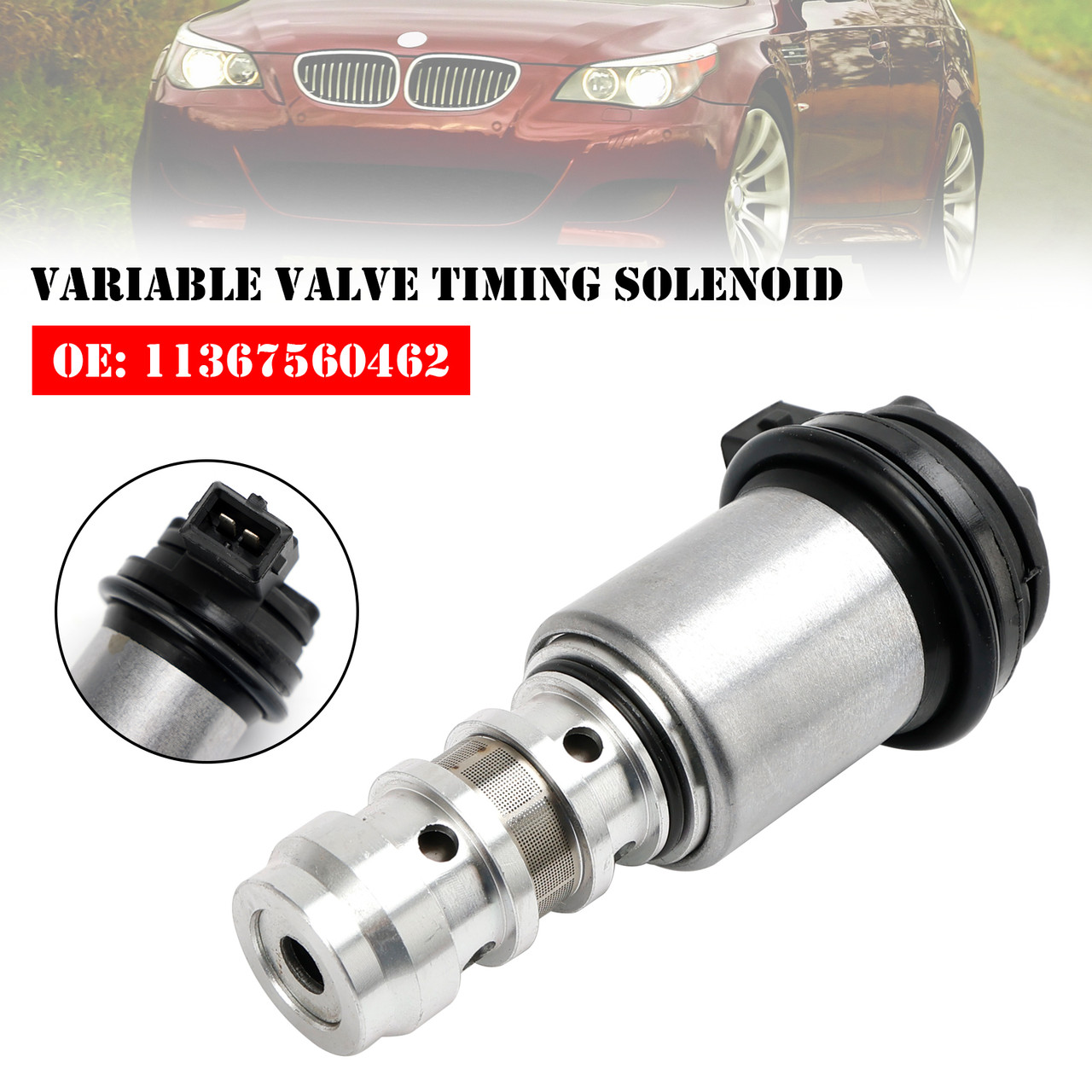 Variable Valve Timing Solenoid for BMW 545i 550 645 650 745i 750i 11367560462