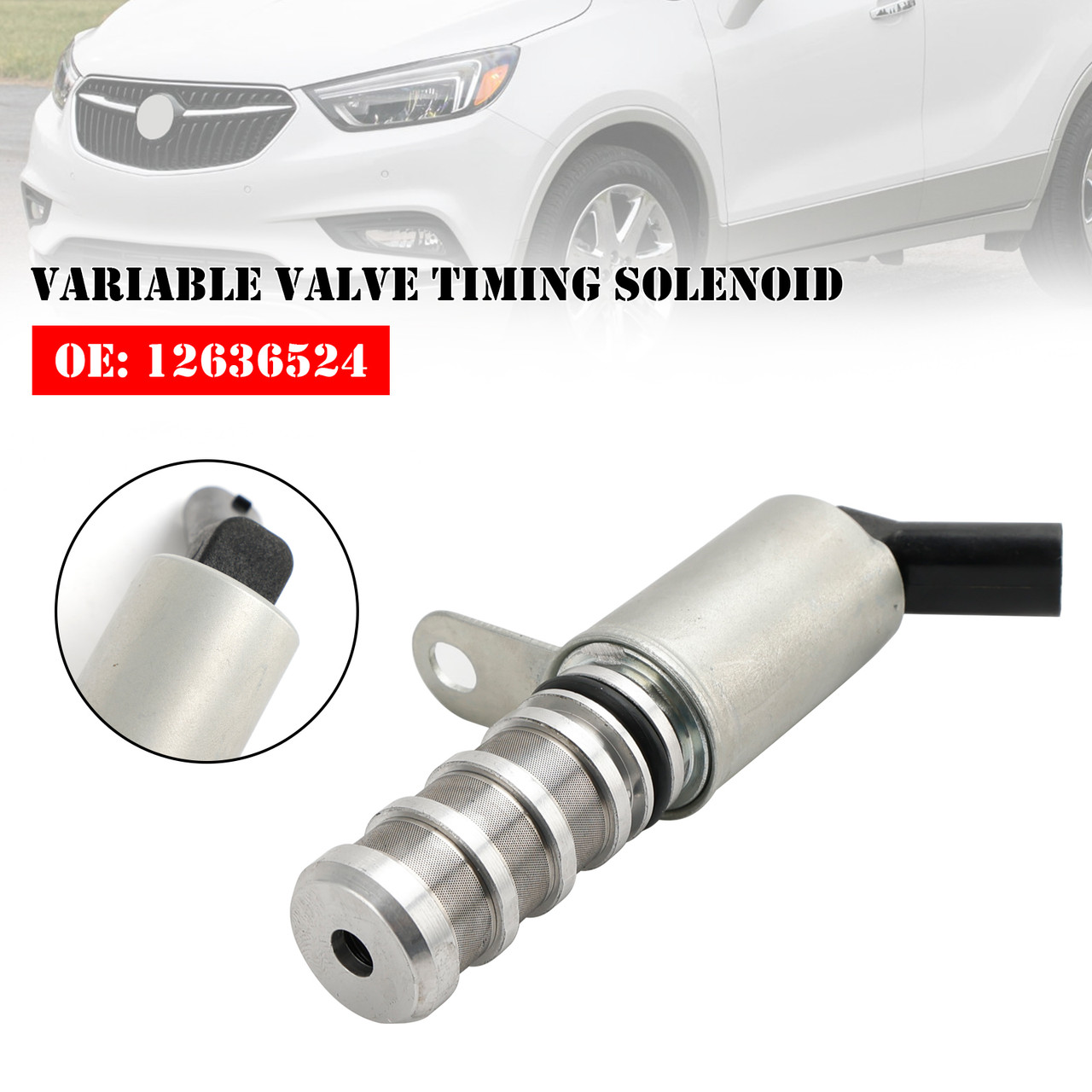 Variable Valve Timing VVT Solenoid for Chevrolet Equinox 1.5L 2018-20 12636524