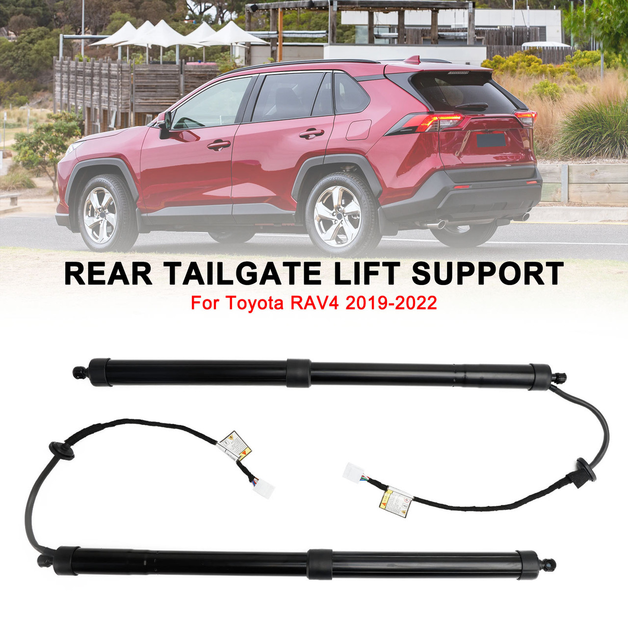2PCS Rear Tailgate Hatch Lift Support 6892042020 fit Toyota RAV4 2019-2022