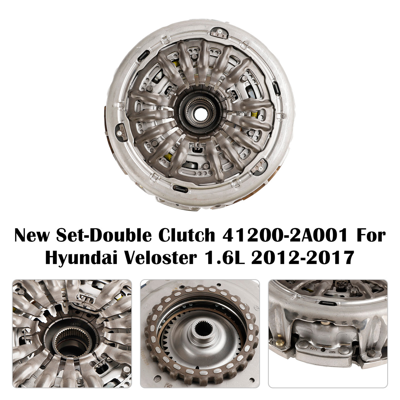 New Set-Double Clutch 41200-2A001 For Hyundai Veloster 1.6L 2012