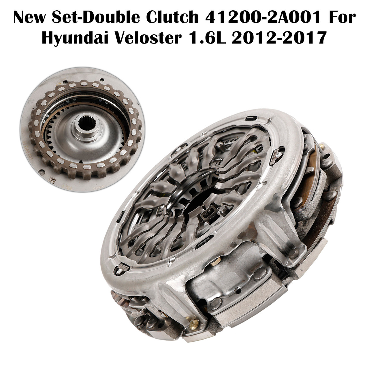 New Set-Double Clutch 41200-2A001 For Hyundai Veloster 1.6L 2012