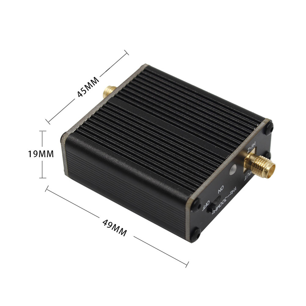 High Impedance Amplifier for SDR Walkie Talkie HackRF One Donut AM MW/SW Antenna