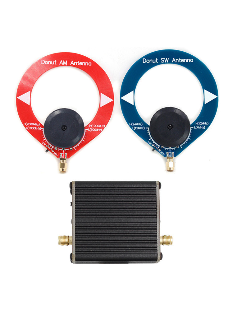 High Impedance Amplifier for SDR Walkie Talkie HackRF One Donut AM MW/SW Antenna