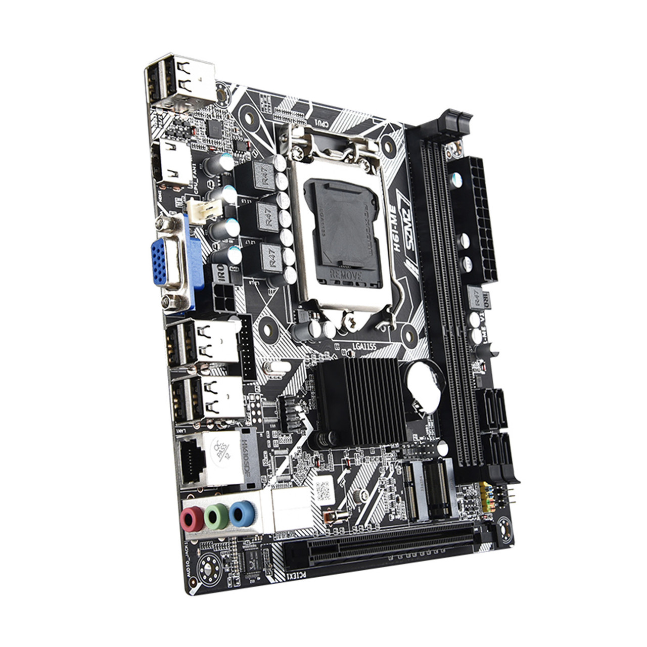 H61-ME Motherboard LGA 1155 Support 2*DDR3 USB2.0 SATA2 NVME WIFI Bluetooth