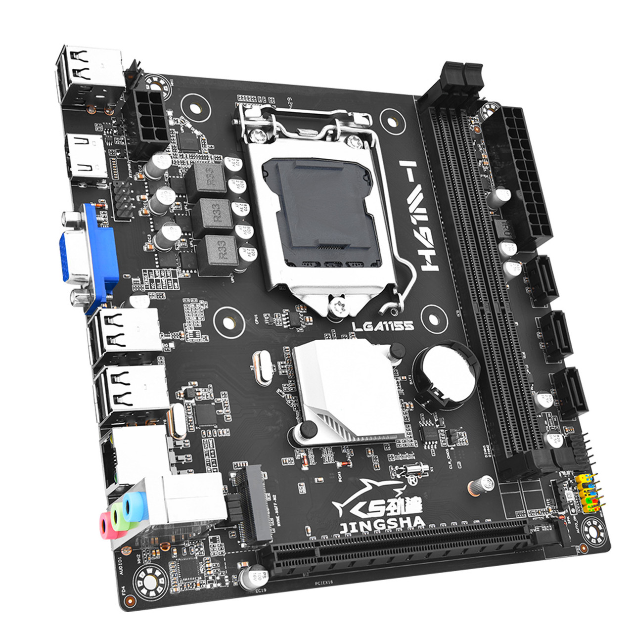 H61-ME Motherboard LGA 1155 Support 2*DDR3 USB2.0 SATA2 NVME WIFI Bluetooth