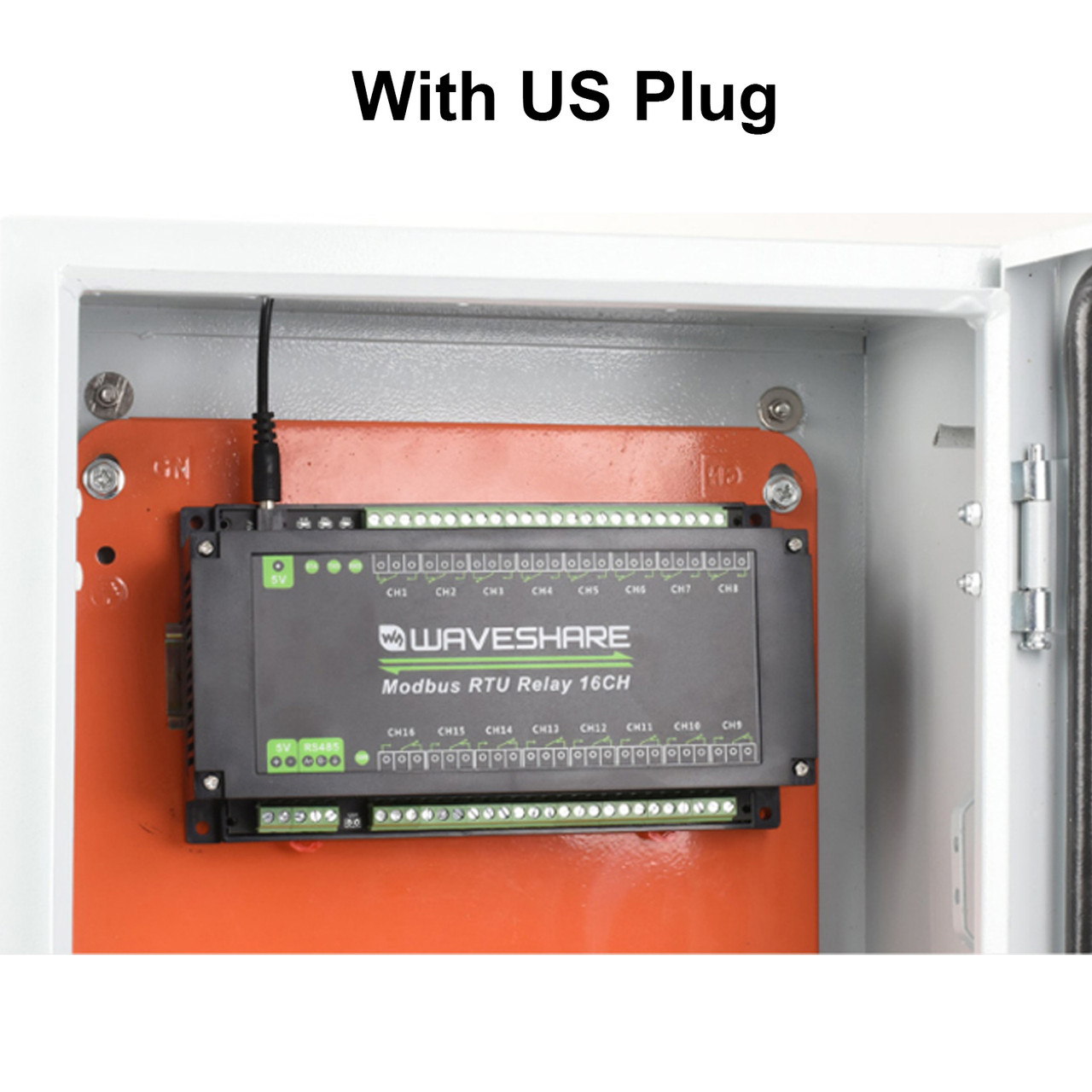 16-channel RS485 Relay Module Multiple Isolation Protection Circuits US Plug