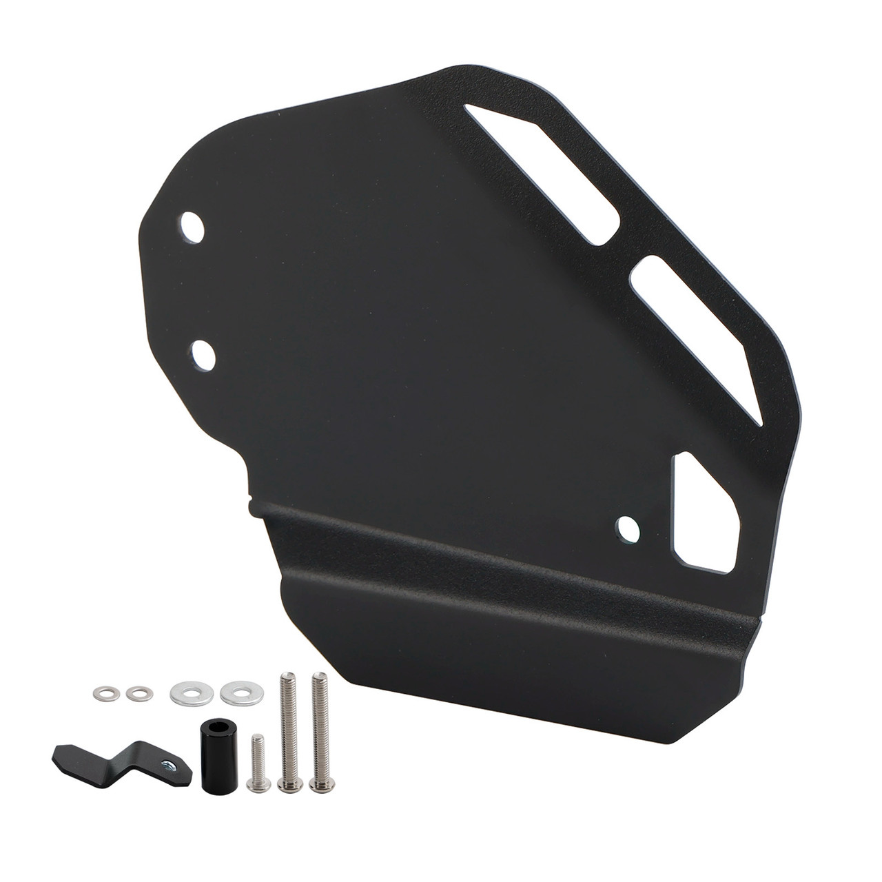 Right Side Cover Stainless Steel Black for Suzuki Vstrom 1050 / XT 2019-2023