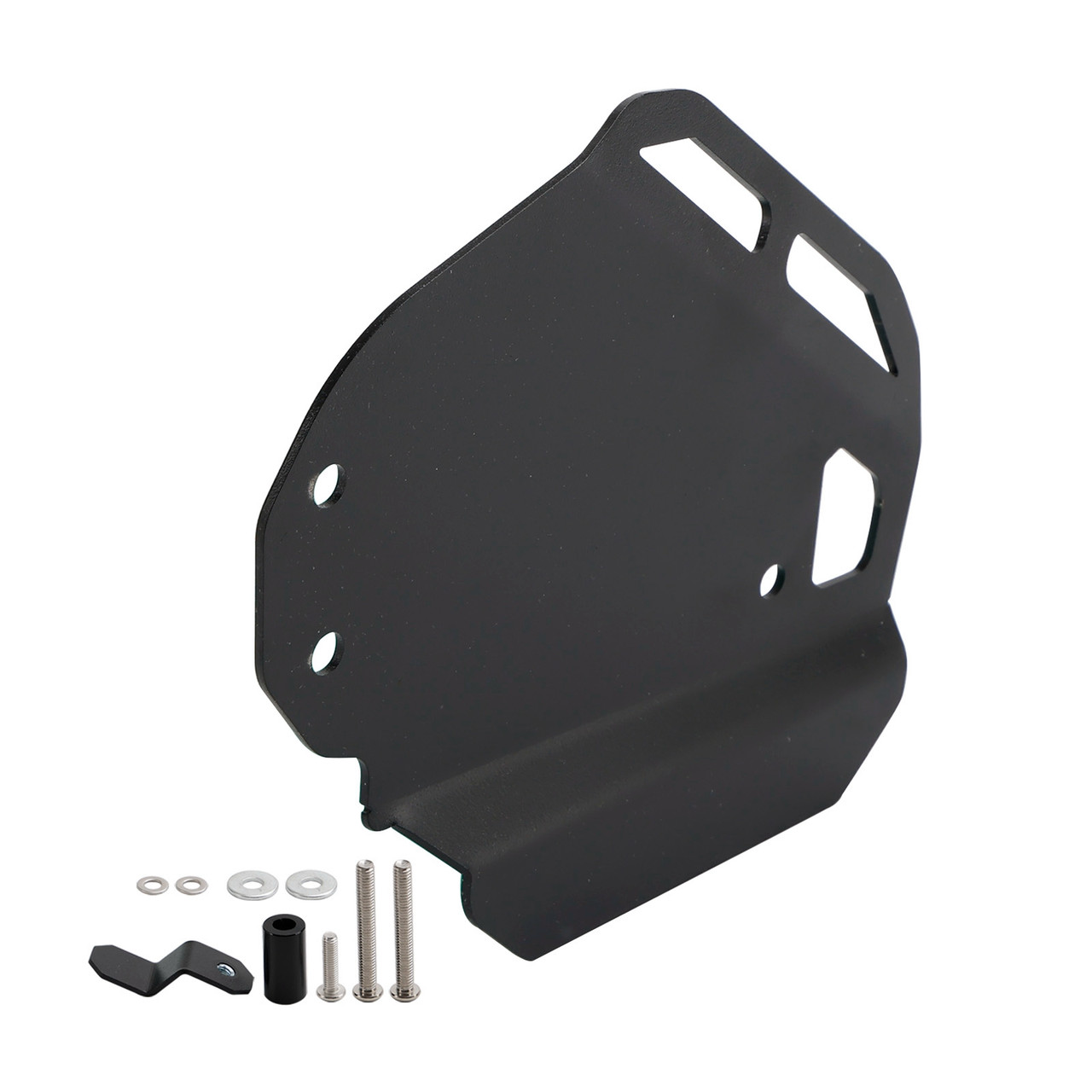 Right Side Cover Stainless Steel Black for Suzuki Vstrom 1050 / XT 2019-2023