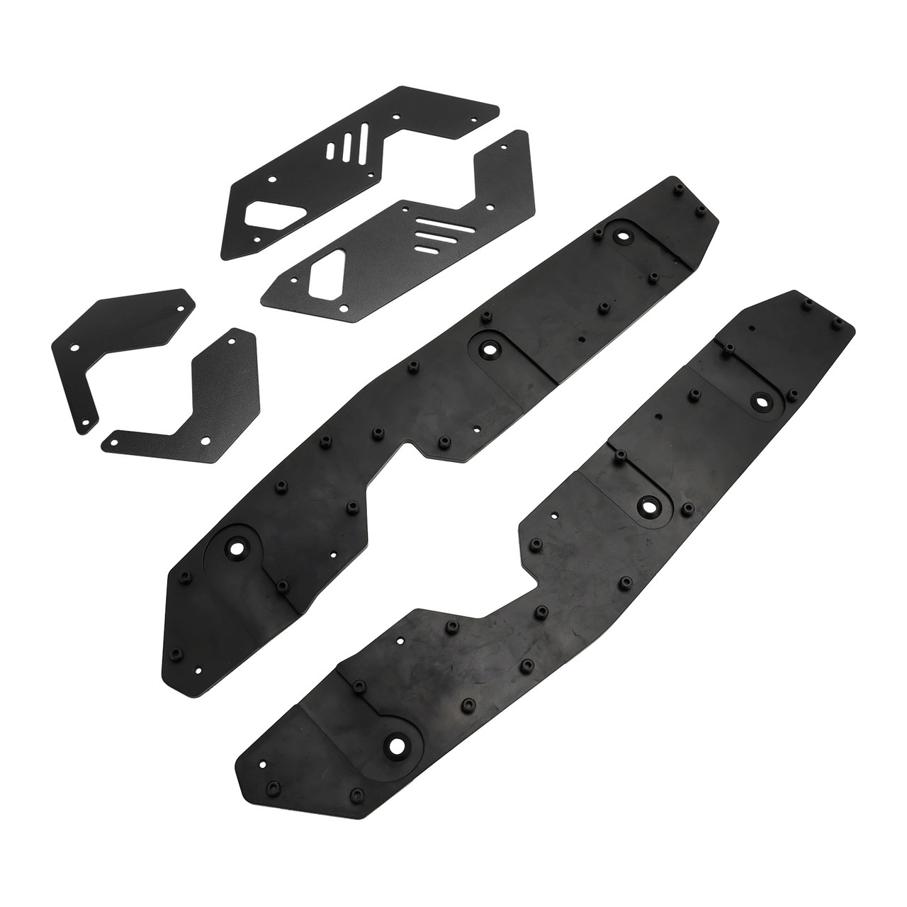 Footrest Foot Pegs Pedal Footboard Plate Guard fit for HONDA ADV160 2022-2023 BLK