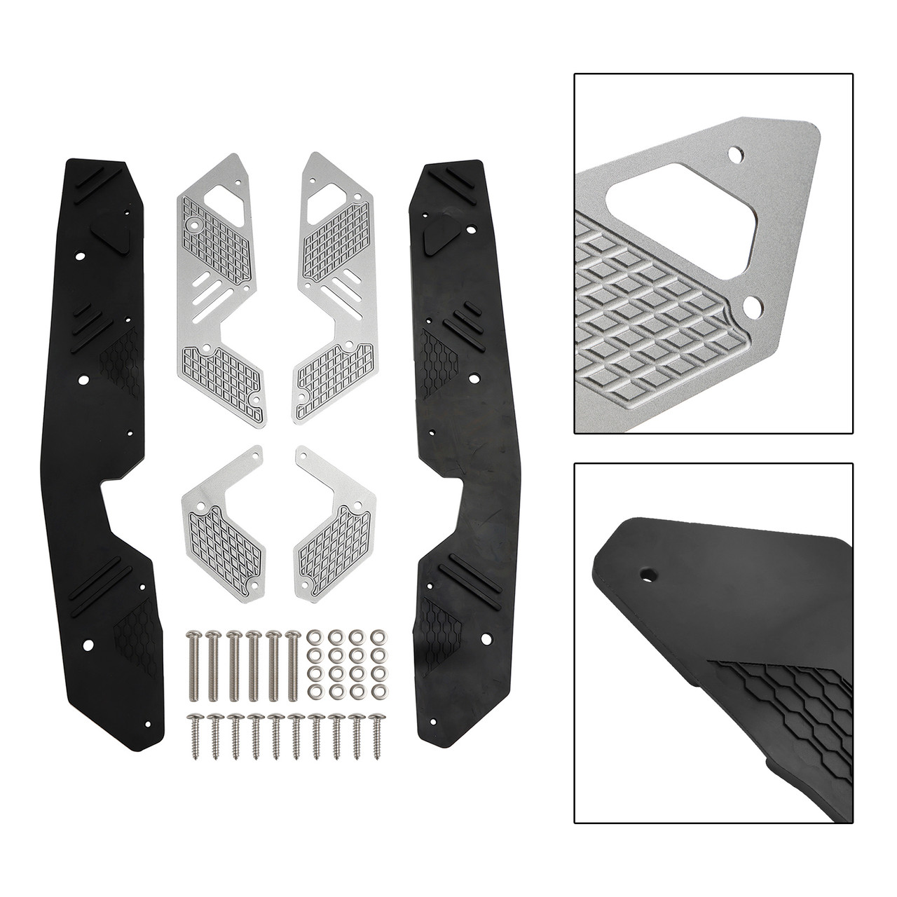 Footrest Foot Pegs Pedal Footboard Plate Guard fit for HONDA ADV160 2022-2023 TI