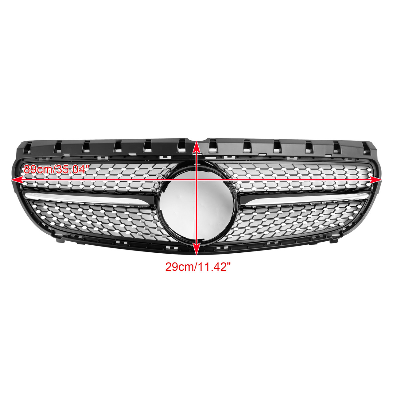 Front Bumper Grill Grille fit Mercedes Benz B-Class W246 Facelift 2015-2018