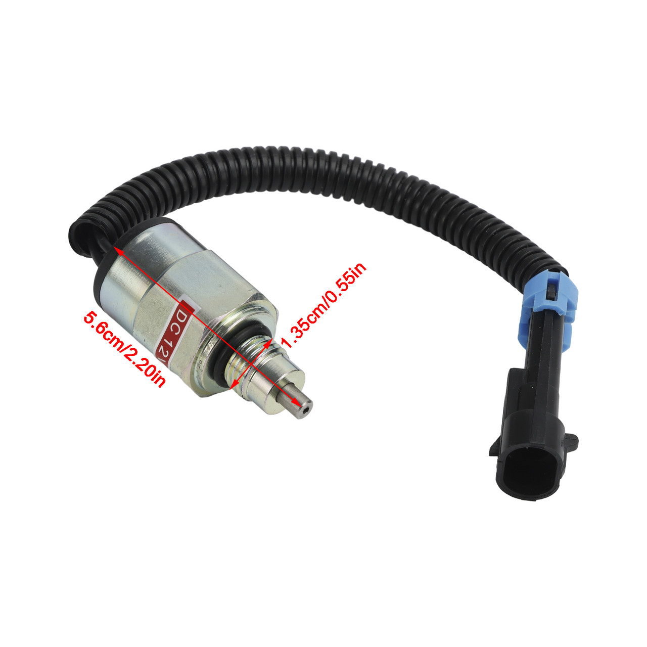 Solenoid Valve 84128131 12V For New Holland C185 L180 L190 C190
