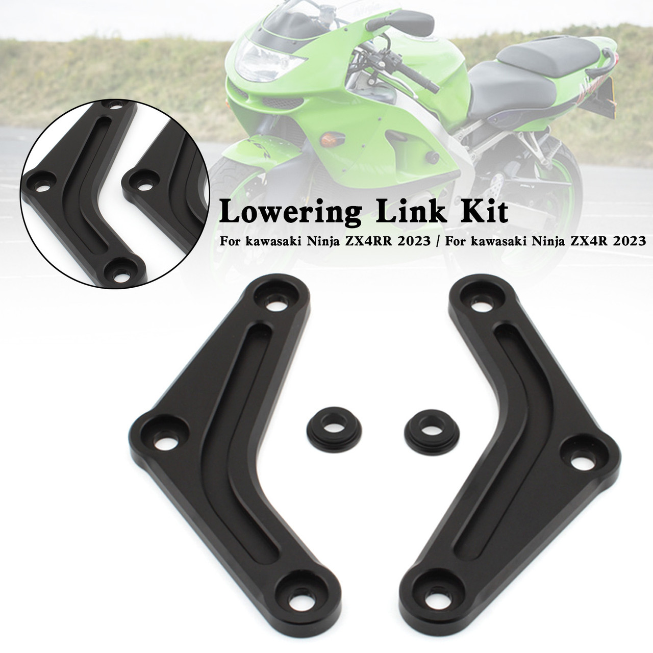 パーツ riku Adjustable Lowering Link Kit For kawasaki Ninja ZX-4R