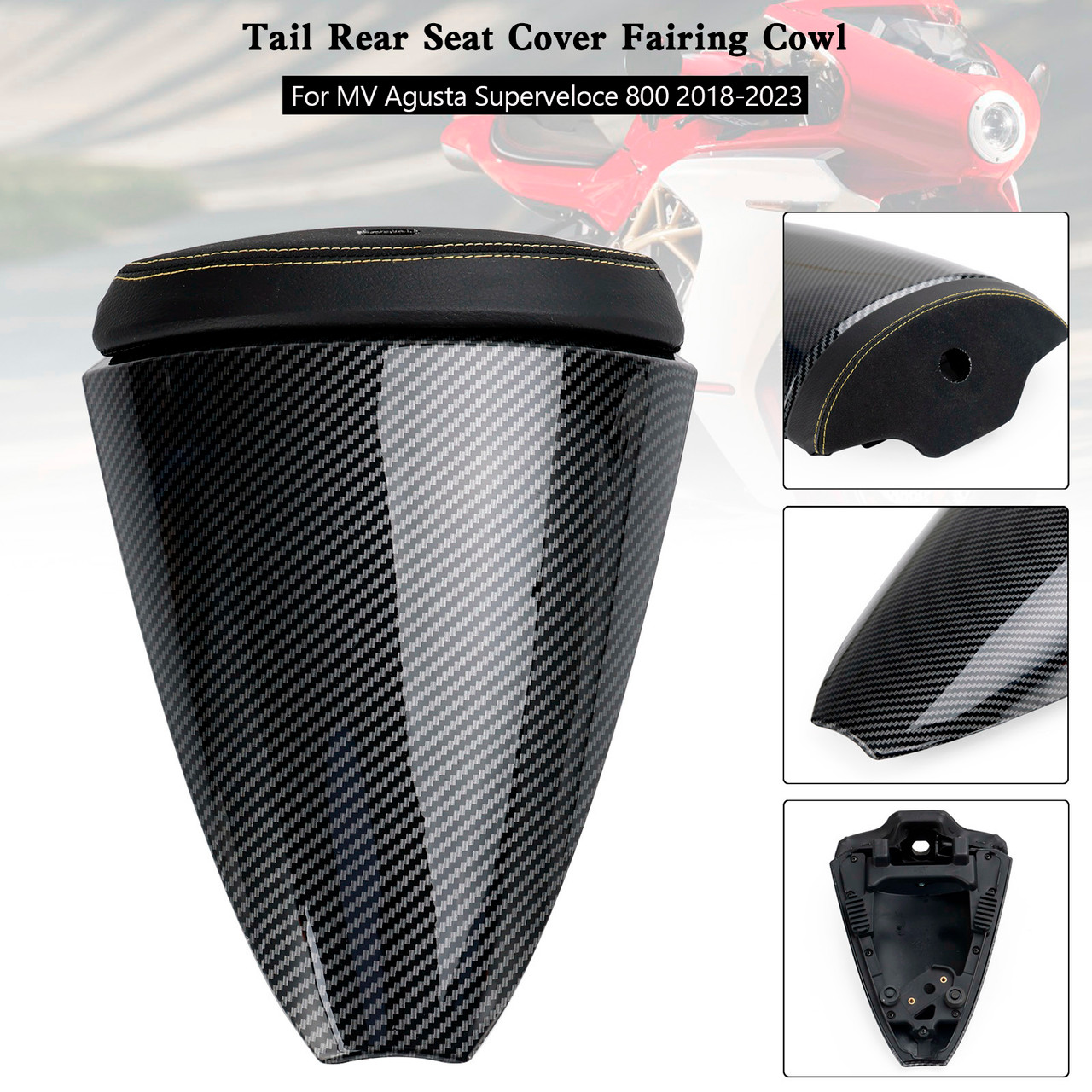 Tail Rear Seat Cover Fairing Cowl For MV Agusta Superveloce 800 2018-2023 CBN