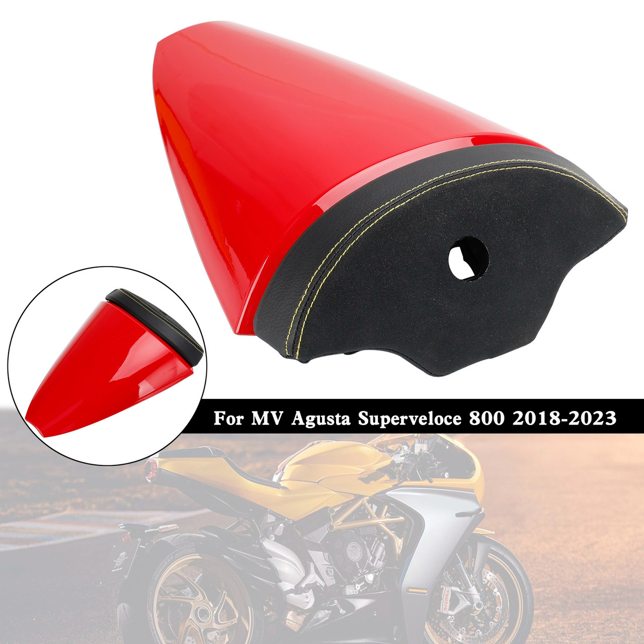 Tail Rear Seat Cover Fairing Cowl For MV Agusta Superveloce 800 2018-2023 RED