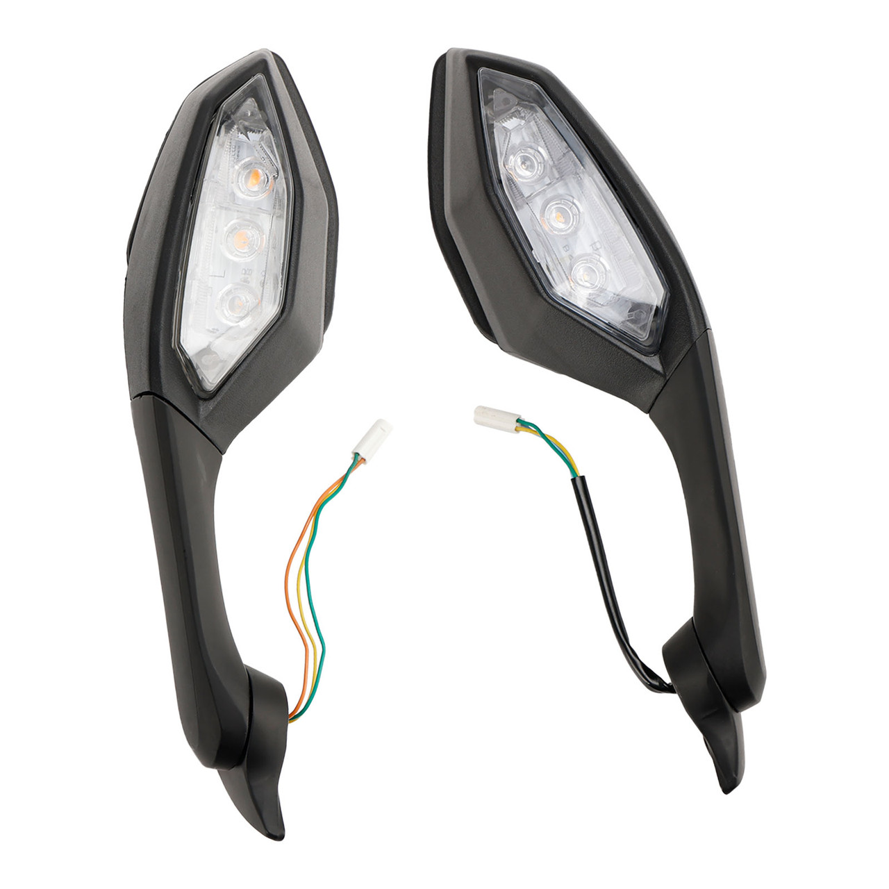 Rear View Mirror with Turn Signals For Yamaha YZF R1 2015-2023 YZF R6 2017-2023