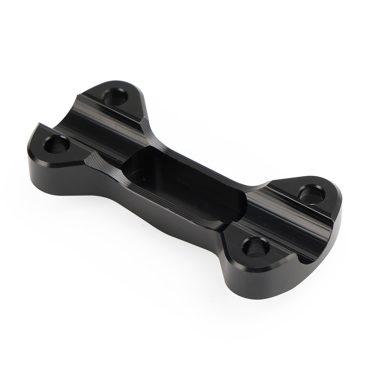 Black Handlebar Clamp Upper For Yamaha XSR 155 XSR155 # B1V-F3441-M3-BL