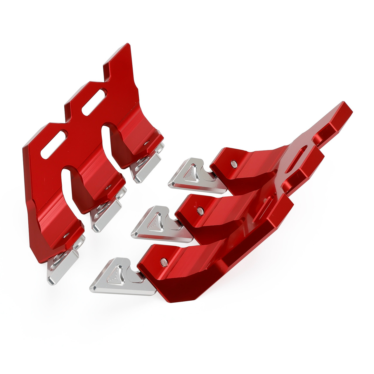 CNC Front Fork Fender Side Mudguard Sliders For YAMAHA YZF-R15 V3 V4 18-22 Red