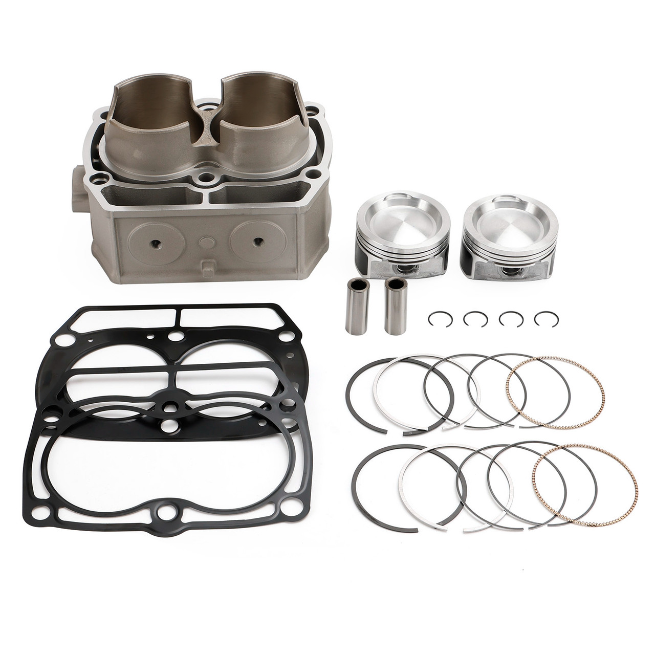 Cylinder Piston Top End Kit For Polaris RZR 800 Ranger 800 Sportsman 800 05-17