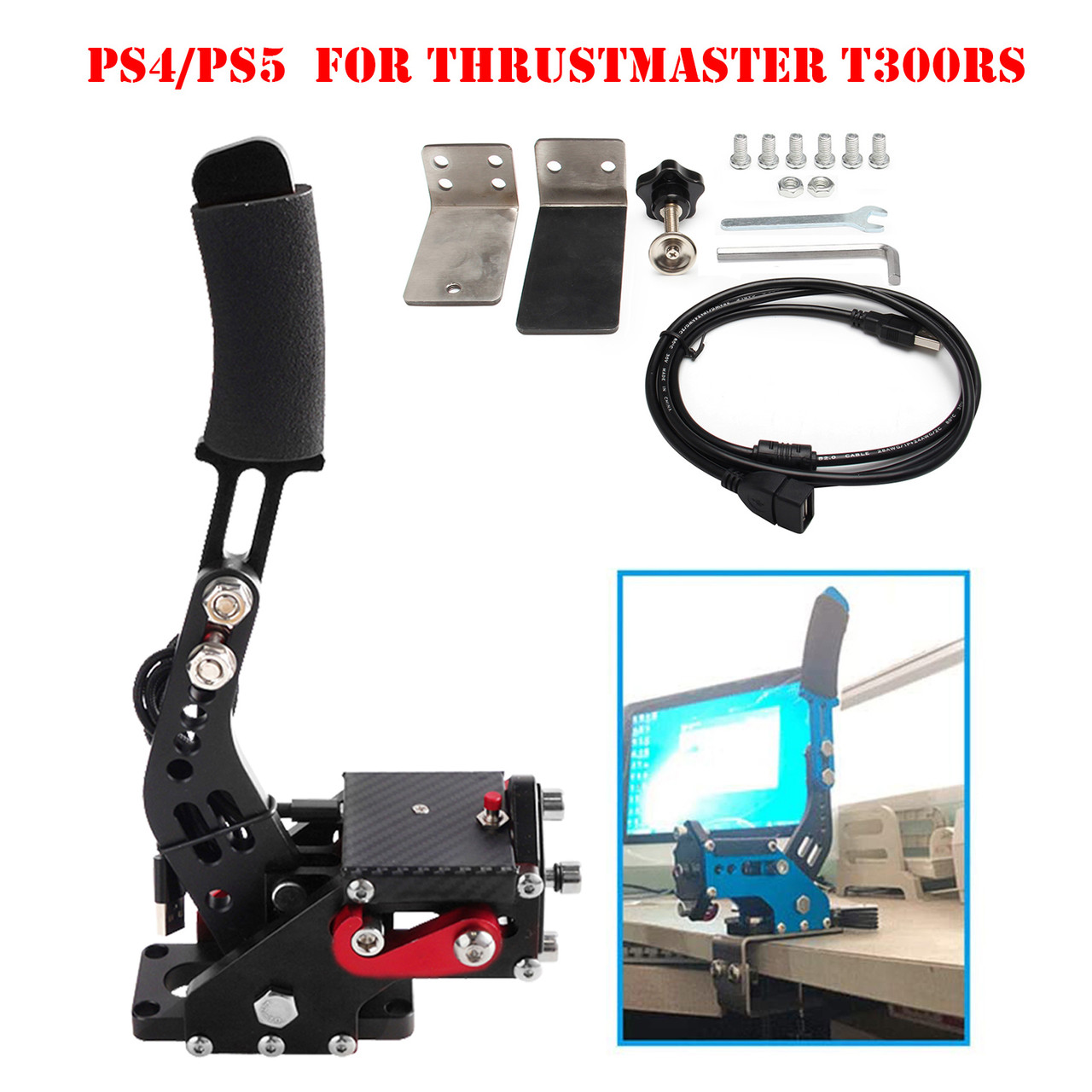14Bit PS4/PS5 USB3.0 Handbrake Kits for Steering Wheel