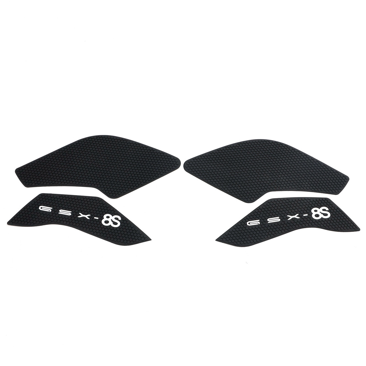 Side Tank Traction Grip Knee Pads Black For Suzuki GSX8S GSX-8S (2023-Current)