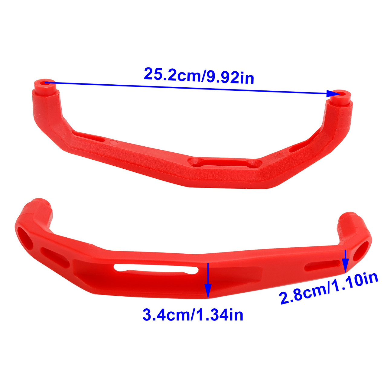 Rear Passenger Armrest Hand Holder fit for Yamaha TENERE 700 XTZ 700 2019-2022 Red