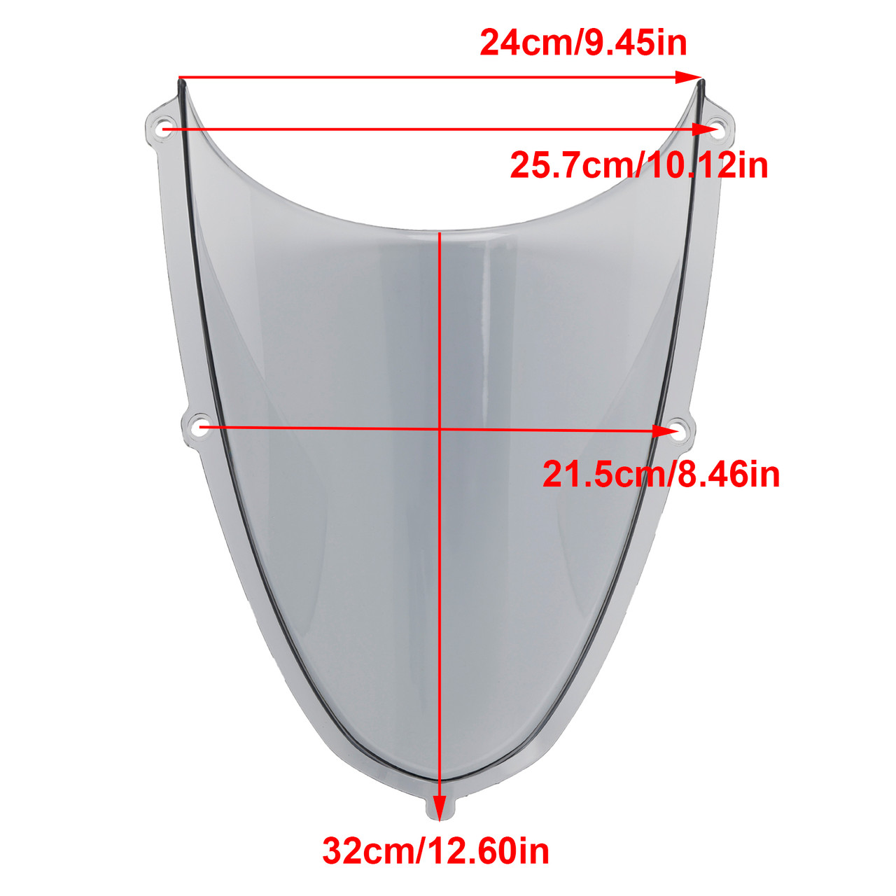 Windshield WindScreen Headlight Fairing Cover fit for RC390 2022-2023 F