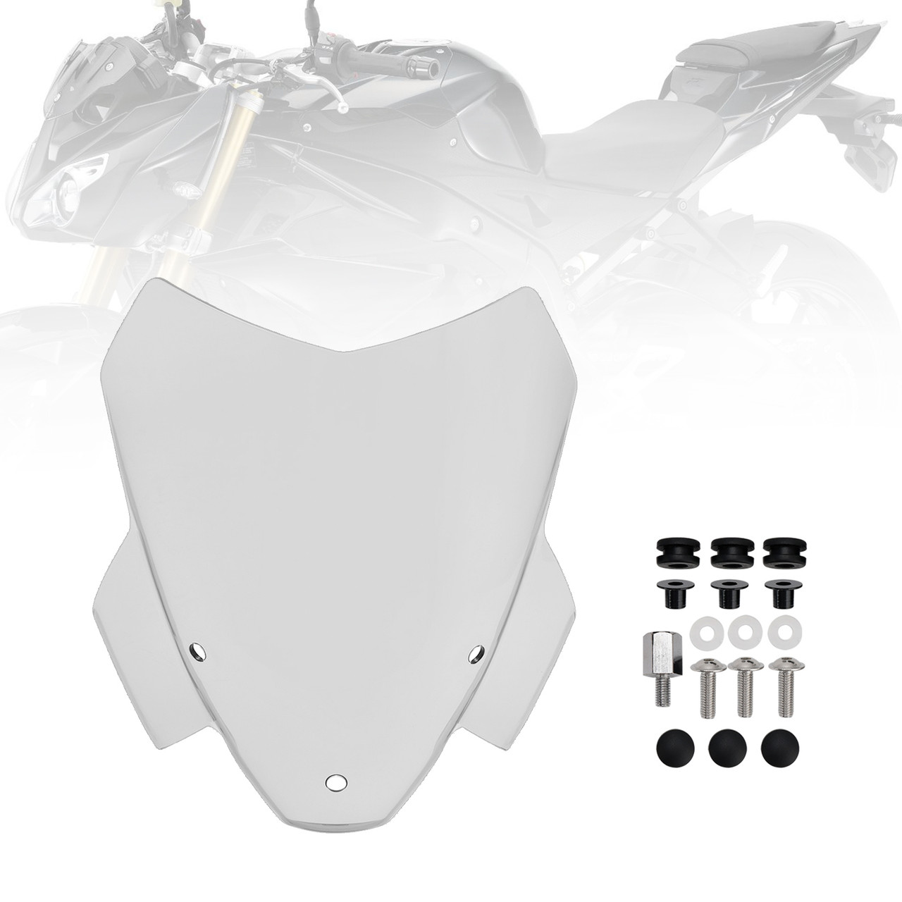 Headlight Windscreen Cover Windshield WindScreen fit for BBMW S1000R 2021-2022 CLE