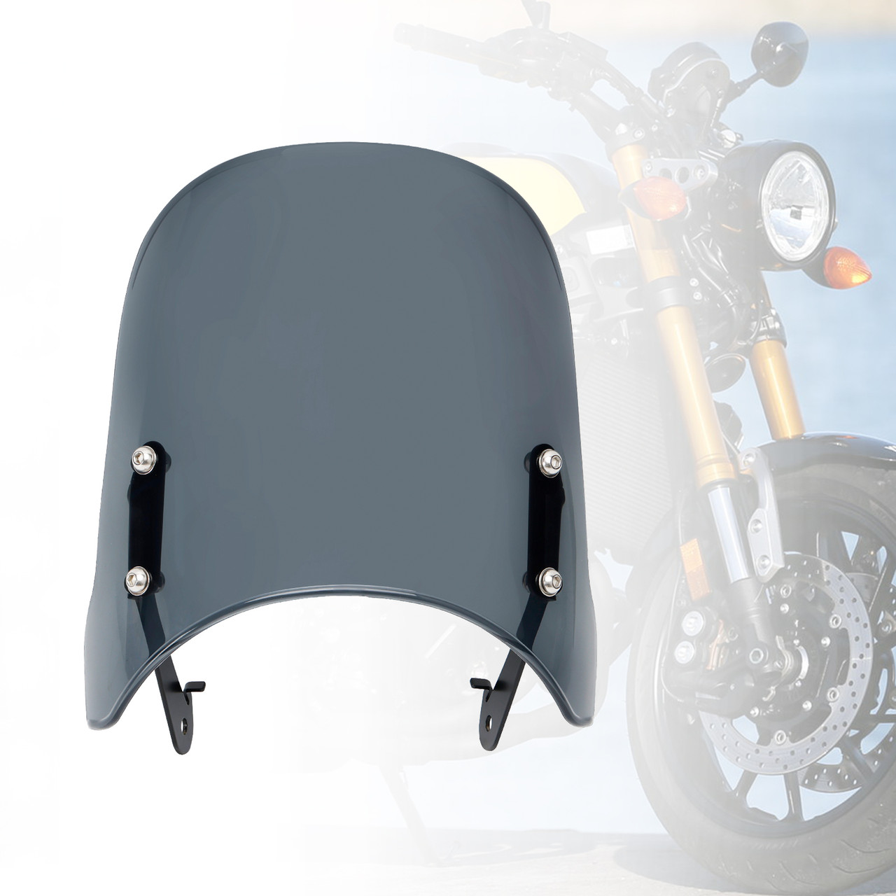 ABS Motorcycle Windshield WindScreen fit for YAMAHA XSR 900 2022-2023 Gray