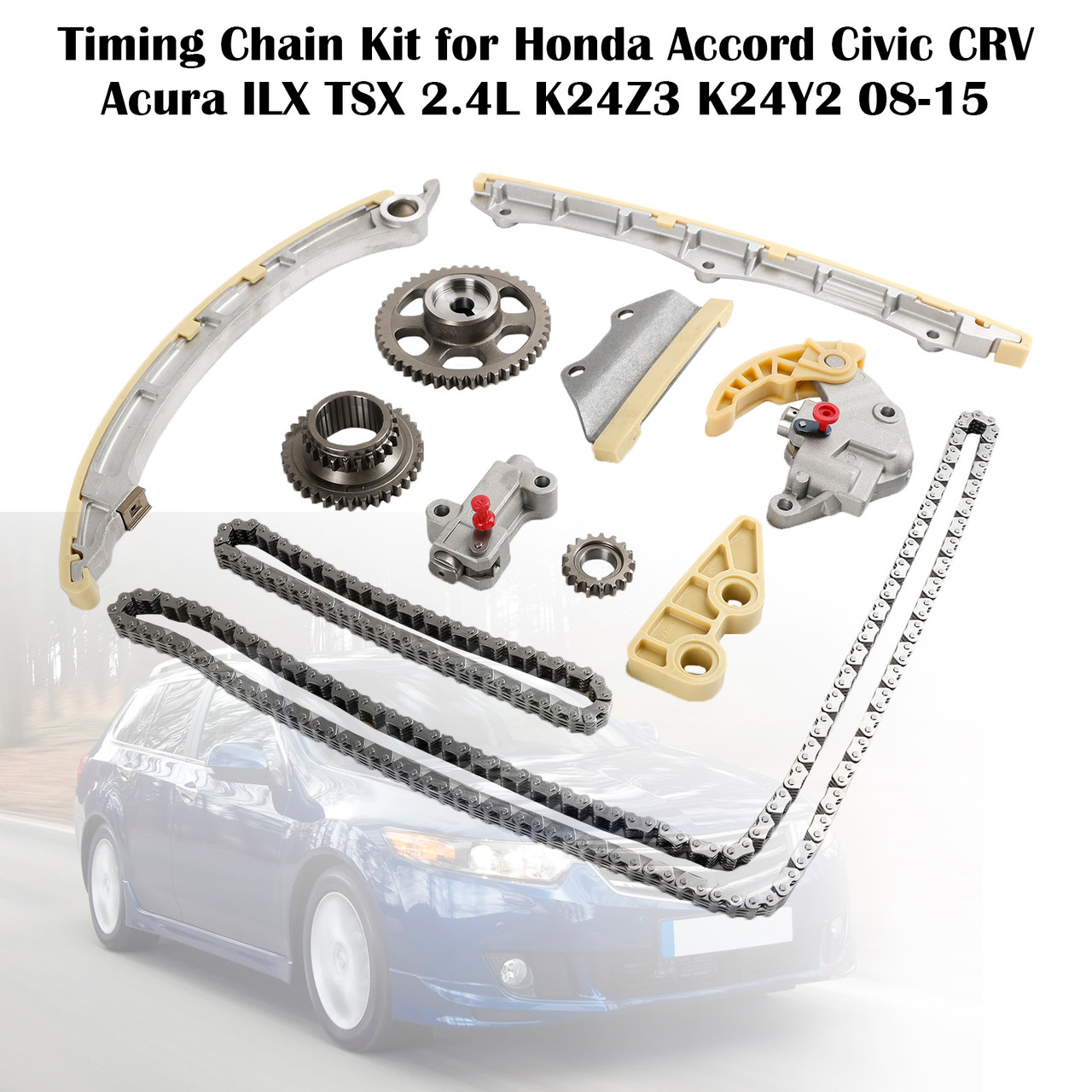 Timing Chain Kit for Honda Accord Civic CRV Acura ILX TSX 2.4L