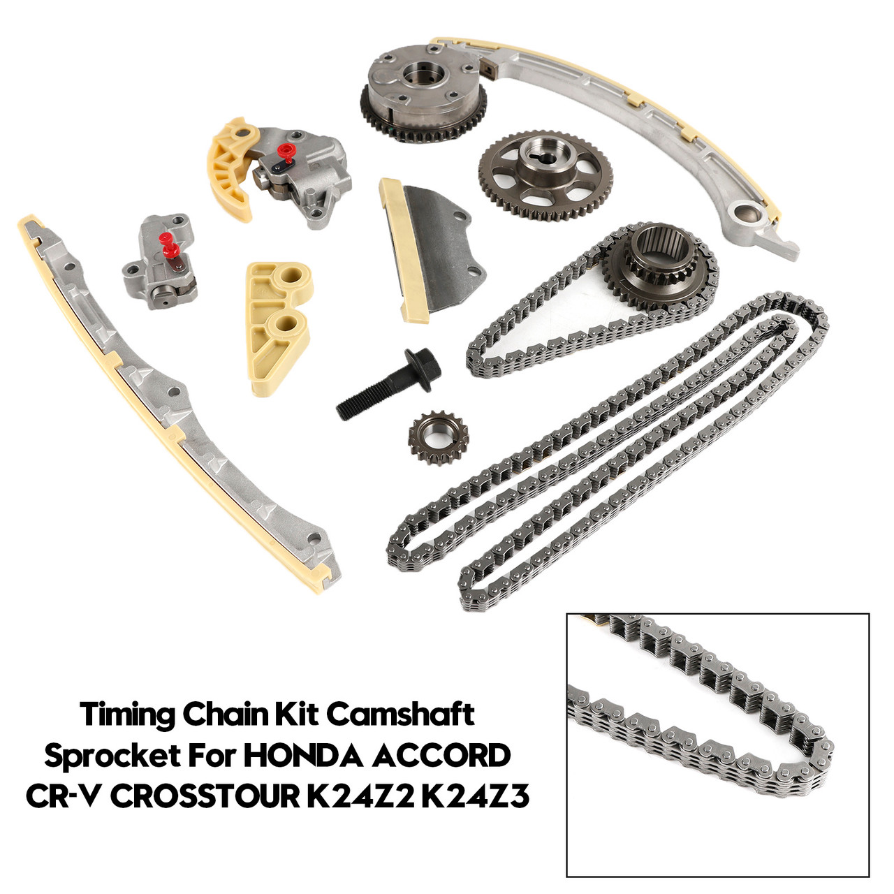 Timing Chain Kit Camshaft Sprocket For HONDA ACCORD CR-V CROSSTOUR