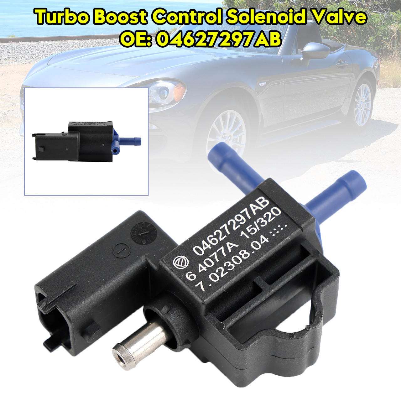 Turbo Boost Control Solenoid Valve for Fiat 500X 124 Spider 1.4L