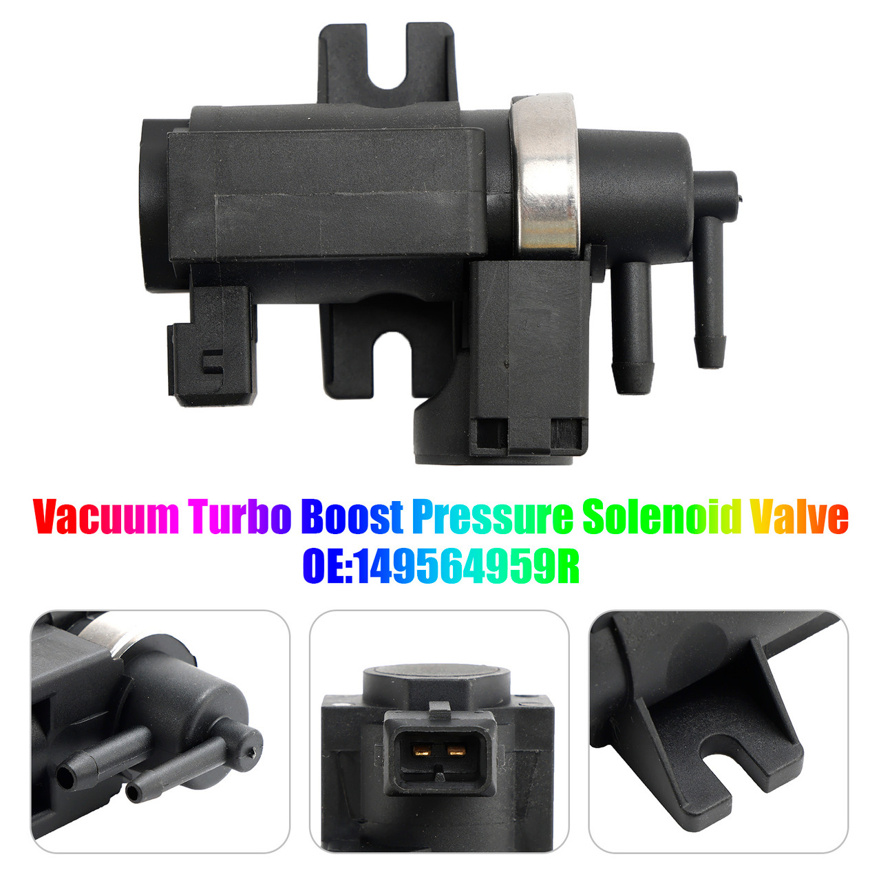 Vacuum Turbo Boost Pressure Solenoid Valve For Renault Clio 1.5