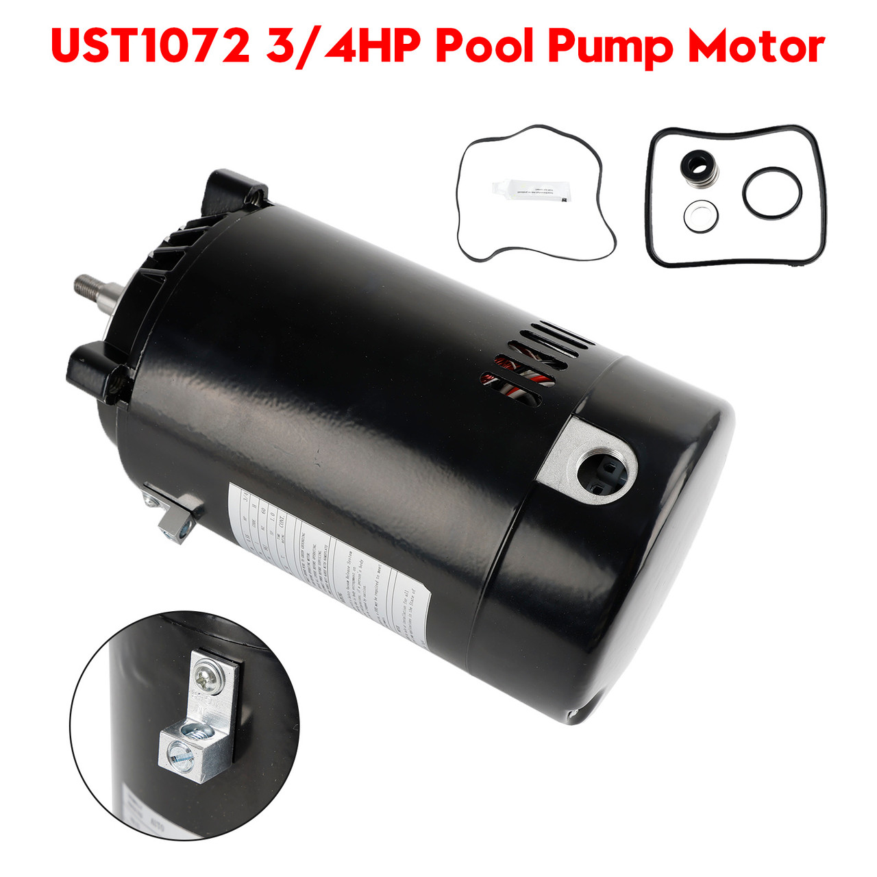 UST1072 Pool Pump Motor 3/4HP 115/230V Replacemen Motor For Hay-ward Super Pump