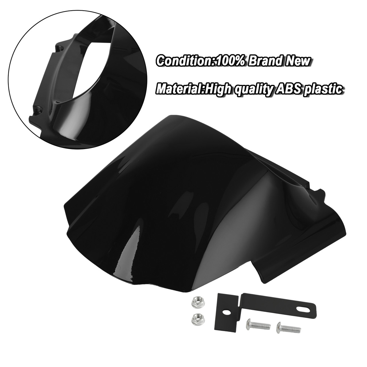 Headlight Front Fairing Mask Cowl For M8 Softail Fat Bob FXFB 2018