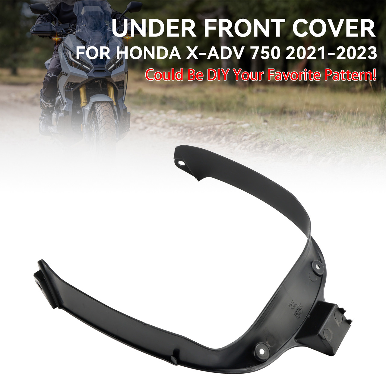 Unpainted ABS Under front cover Fairing Cowl for Honda X-ADV 750 2021-2023