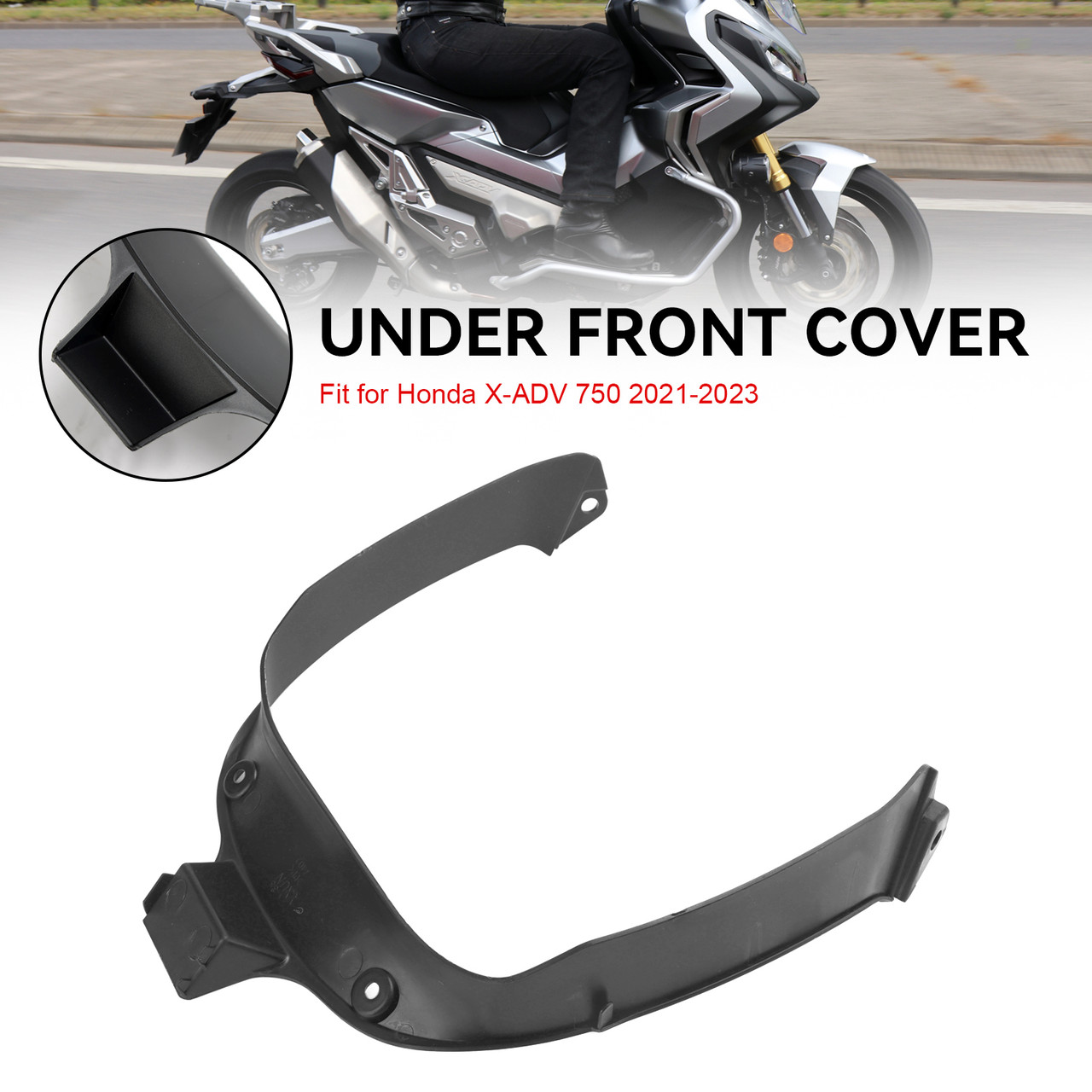 Unpainted ABS Under front cover Fairing Cowl for Honda X-ADV 750 2021-2023