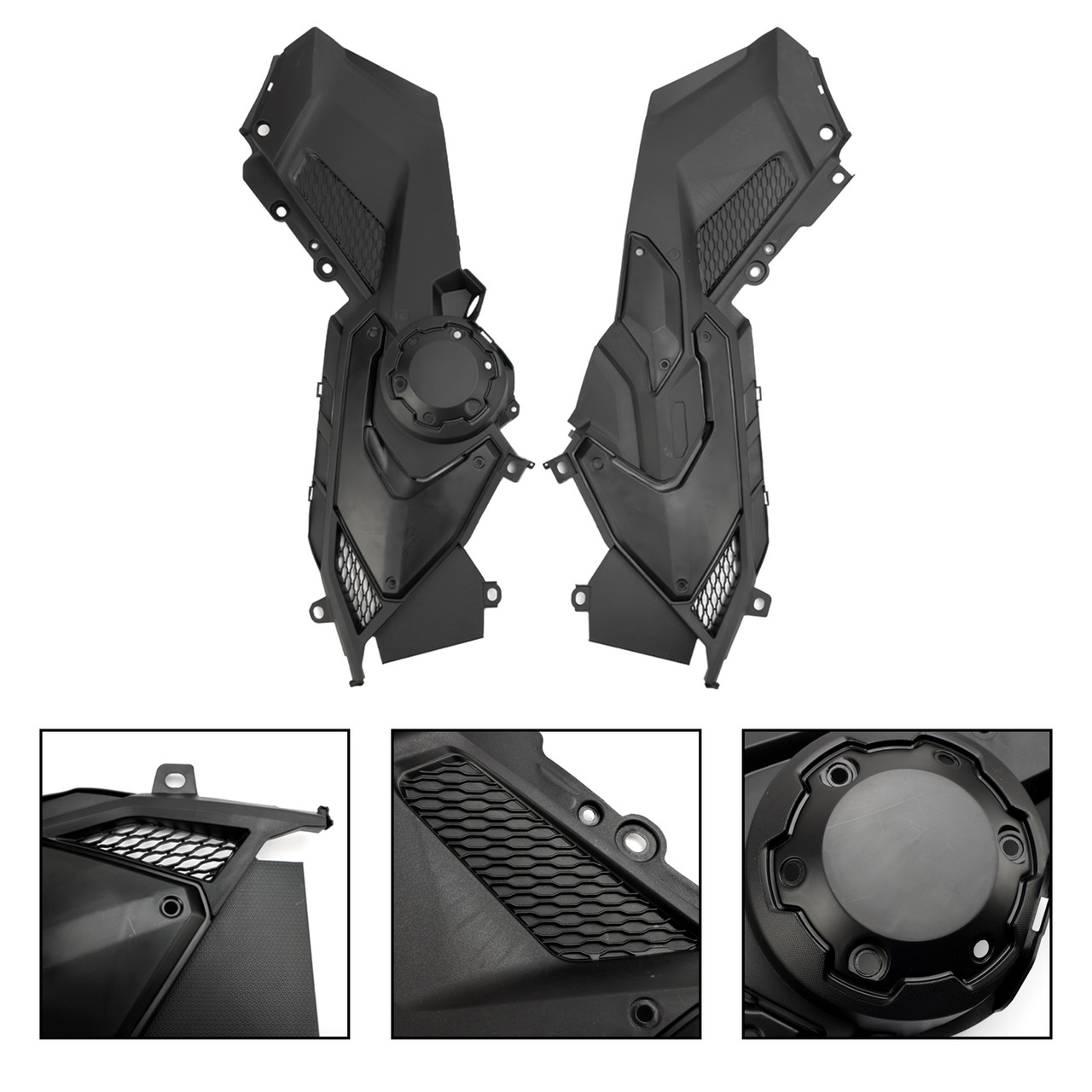 Unpainted side pedal Upper Cover Panel Fairing Cowl for Honda X-ADV 750 2021-2023