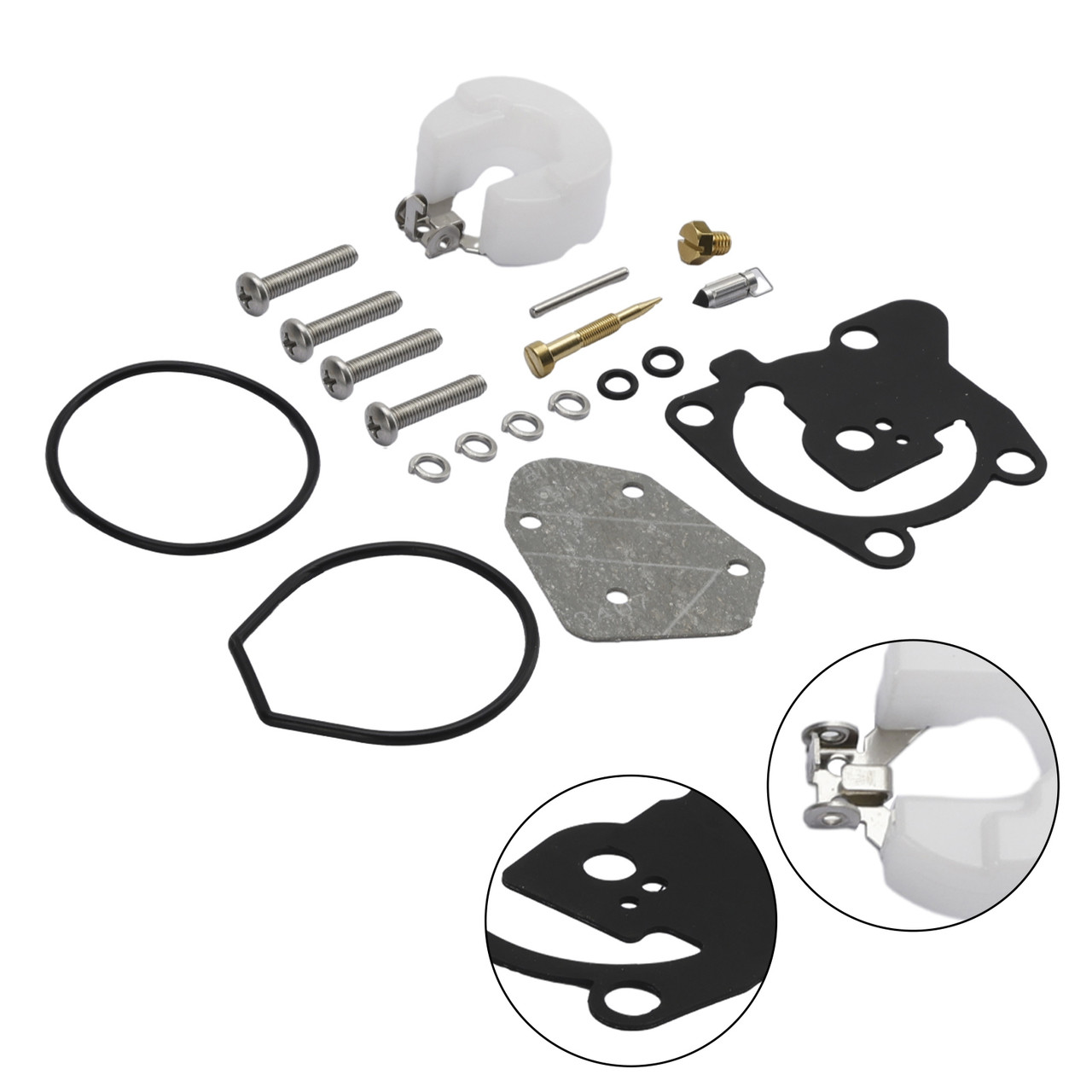 Carburetor Carb Rebuild Kit for Yamaha 40HP 40X M(W/T)HS/L E40X MHL 66T-W0093