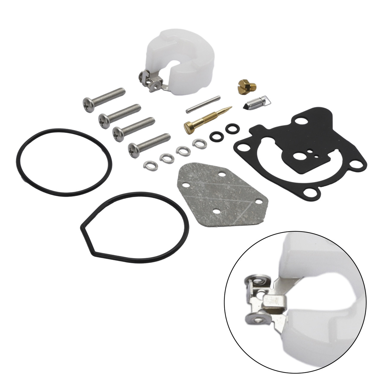 Carburetor Carb Rebuild Kit for Yamaha 40HP 40X M(W/T)HS/L E40X MHL 66T-W0093