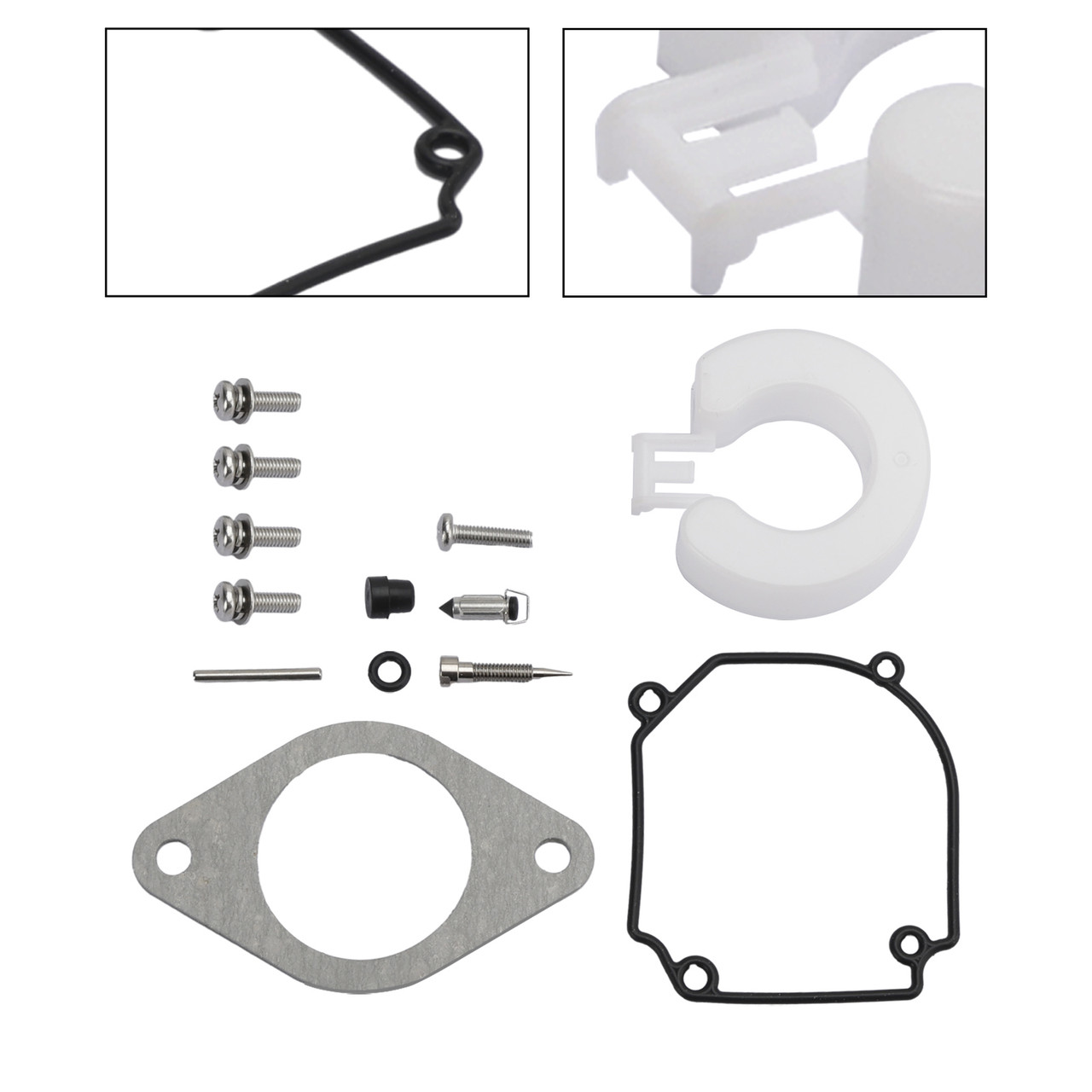 Carburetor Carb Rebuild Kit for Tohatsu Mercury-Mercruiser Nissan 25HP 30HP