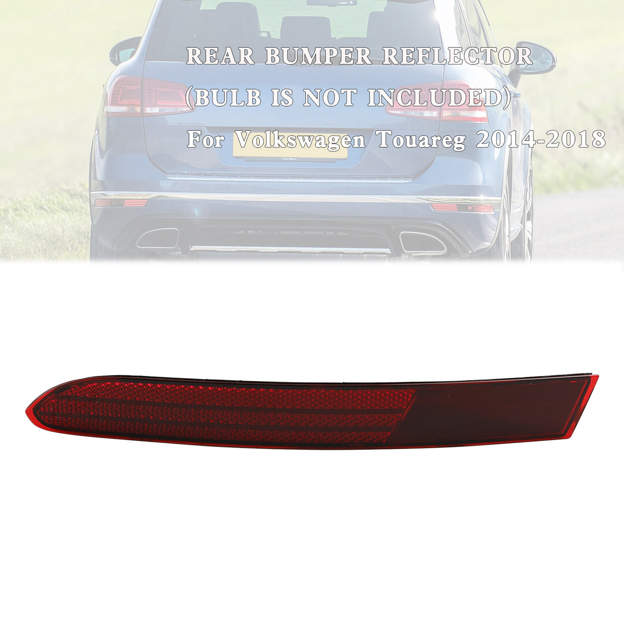 Rear Bumper Left Lower Side Reflector 7P6945701K For Volkswagen Touareg 14-2018