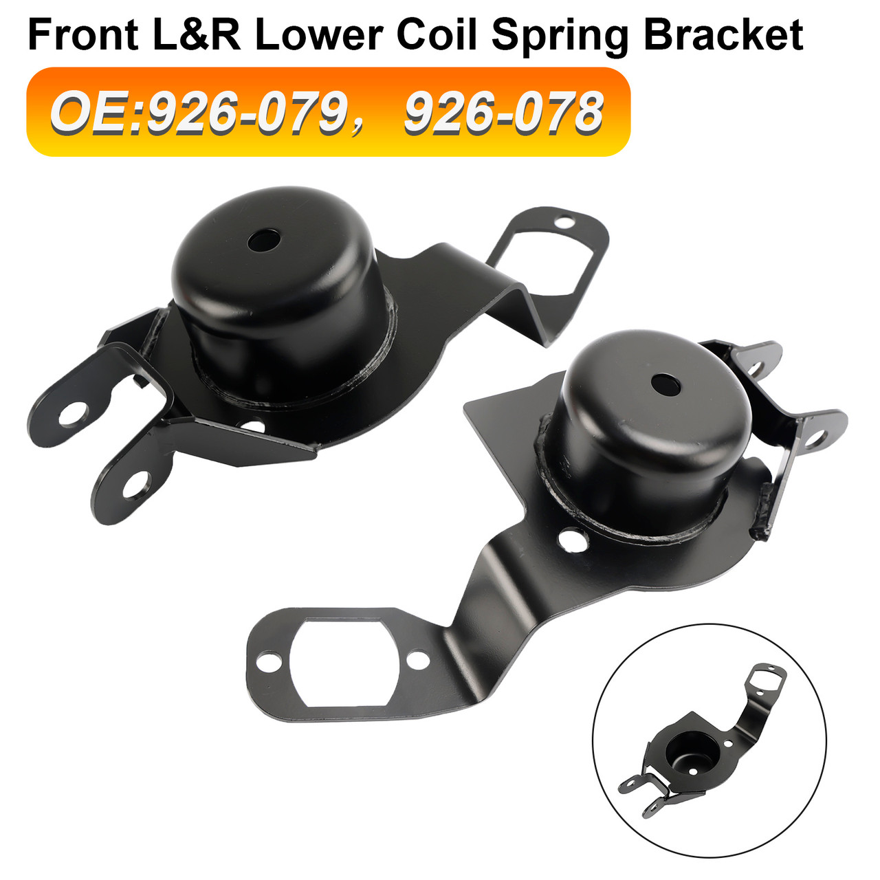 Pair Front Lower Coil Spring Bracket For Jeep Grand Cherokee 99-04